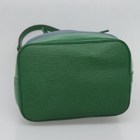 LOUIS VUITTON Epi Noe Shoulder Bag Bicolor Green Blue M44044 LV Auth 132146 - Picture 6 of 16